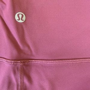 Lululemon Luxtreme High Rise Crop, Size 4, Merlot